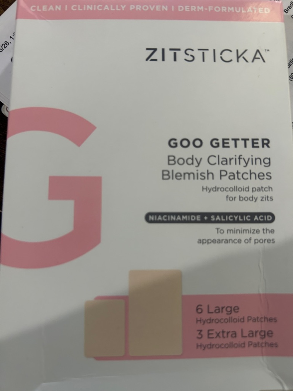 Goo Getter Body Clarifying Blemish Patches - Beige